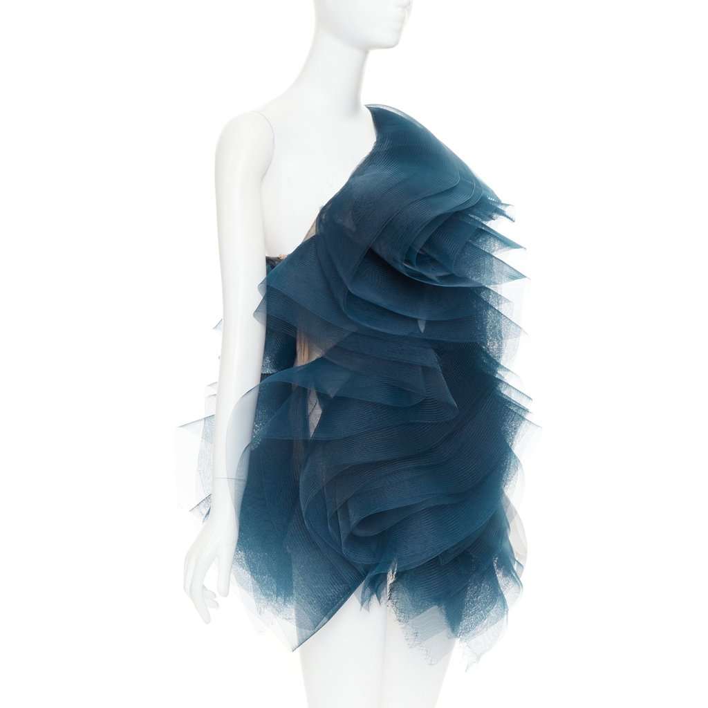 Alexandre Vauthier Blue Dress Blue Good condition - Inside View
