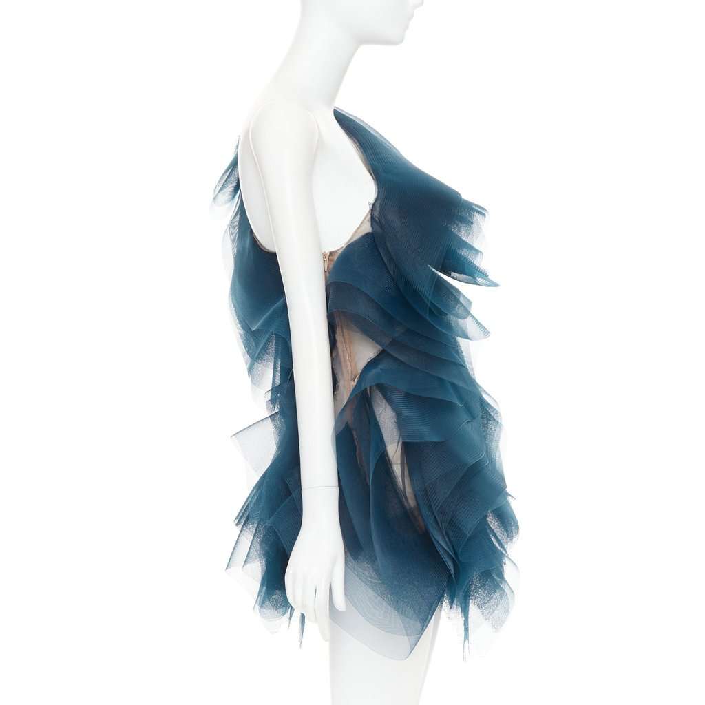 Alexandre Vauthier Blue Dress Blue Good condition - Model View