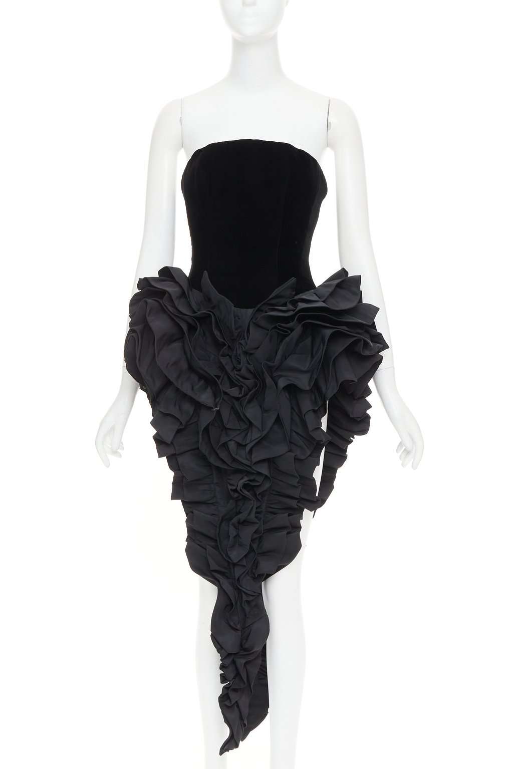 Alexandre Vauthier Black Dress Black Very good condition - Front View