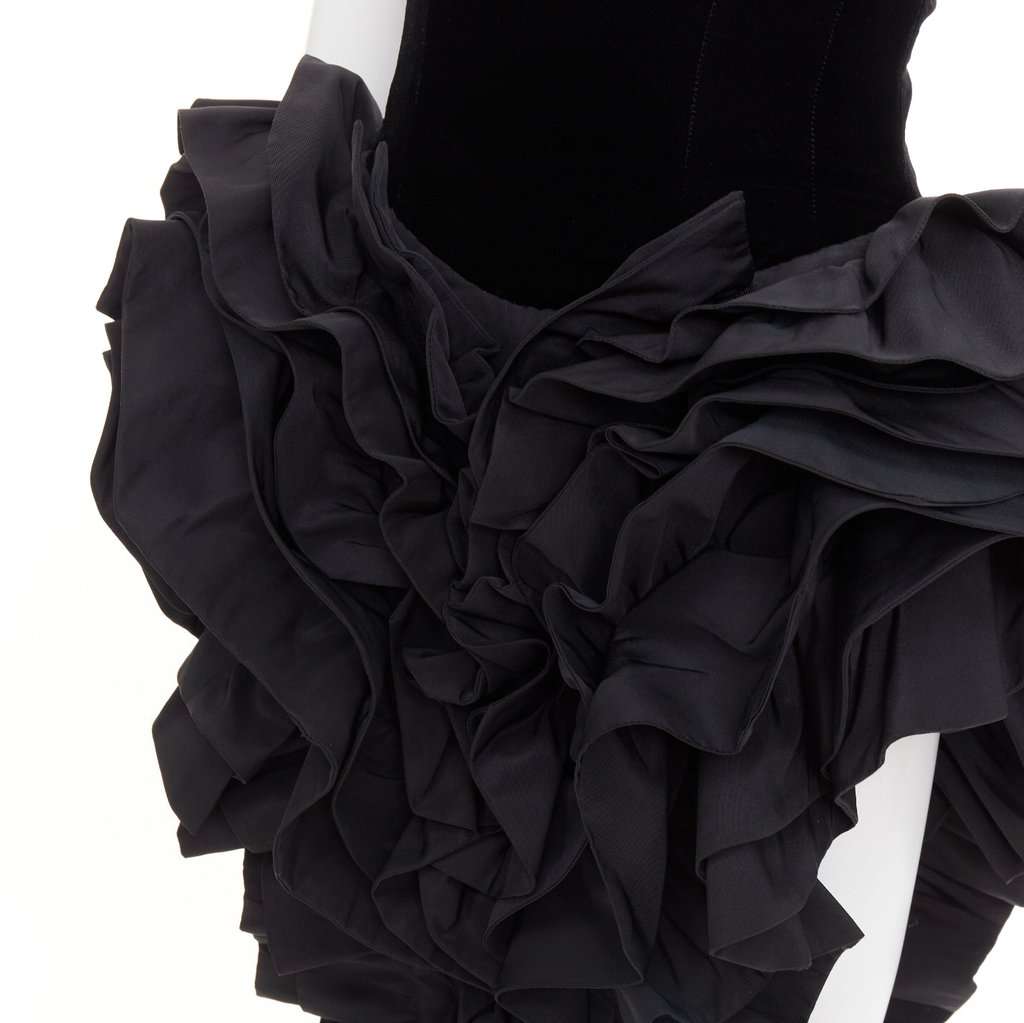 Alexandre Vauthier Black Dress Black Very good condition - Back View