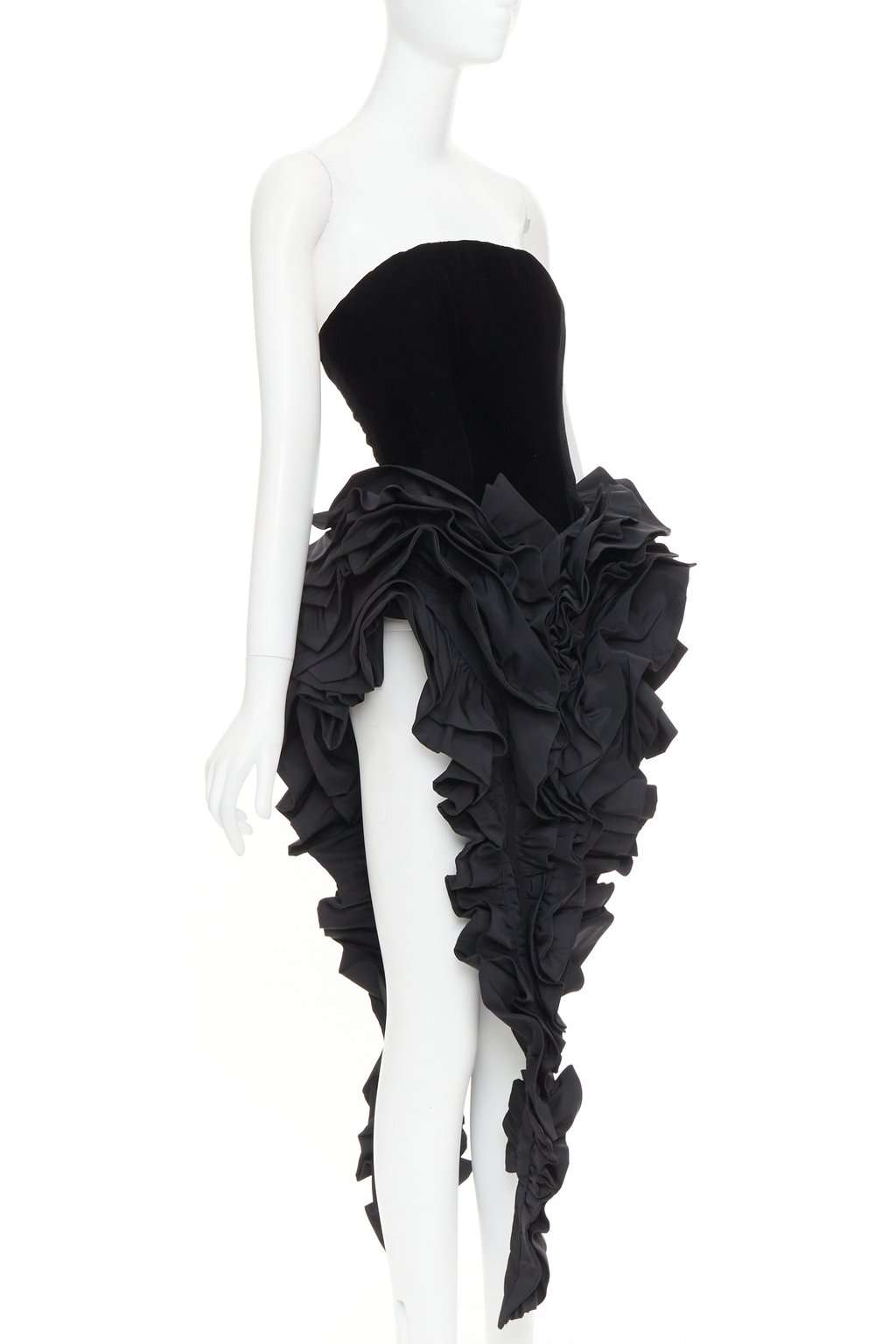 Alexandre Vauthier Black Dress Black Very good condition - Inside View