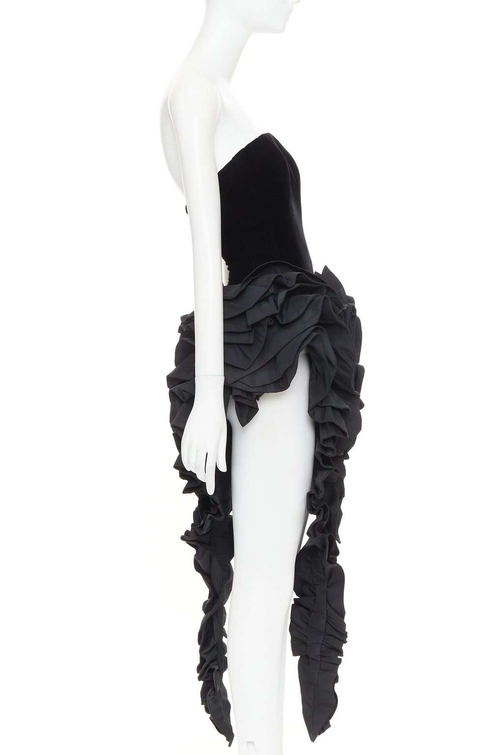 Alexandre Vauthier Black Dress Black Very good condition - Model View