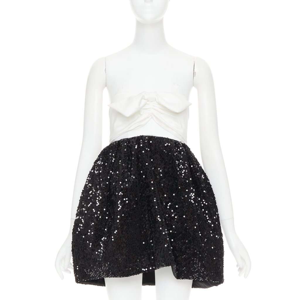 Alexandre Vauthier Black Silk Dress Black Silk Very good condition - Front View