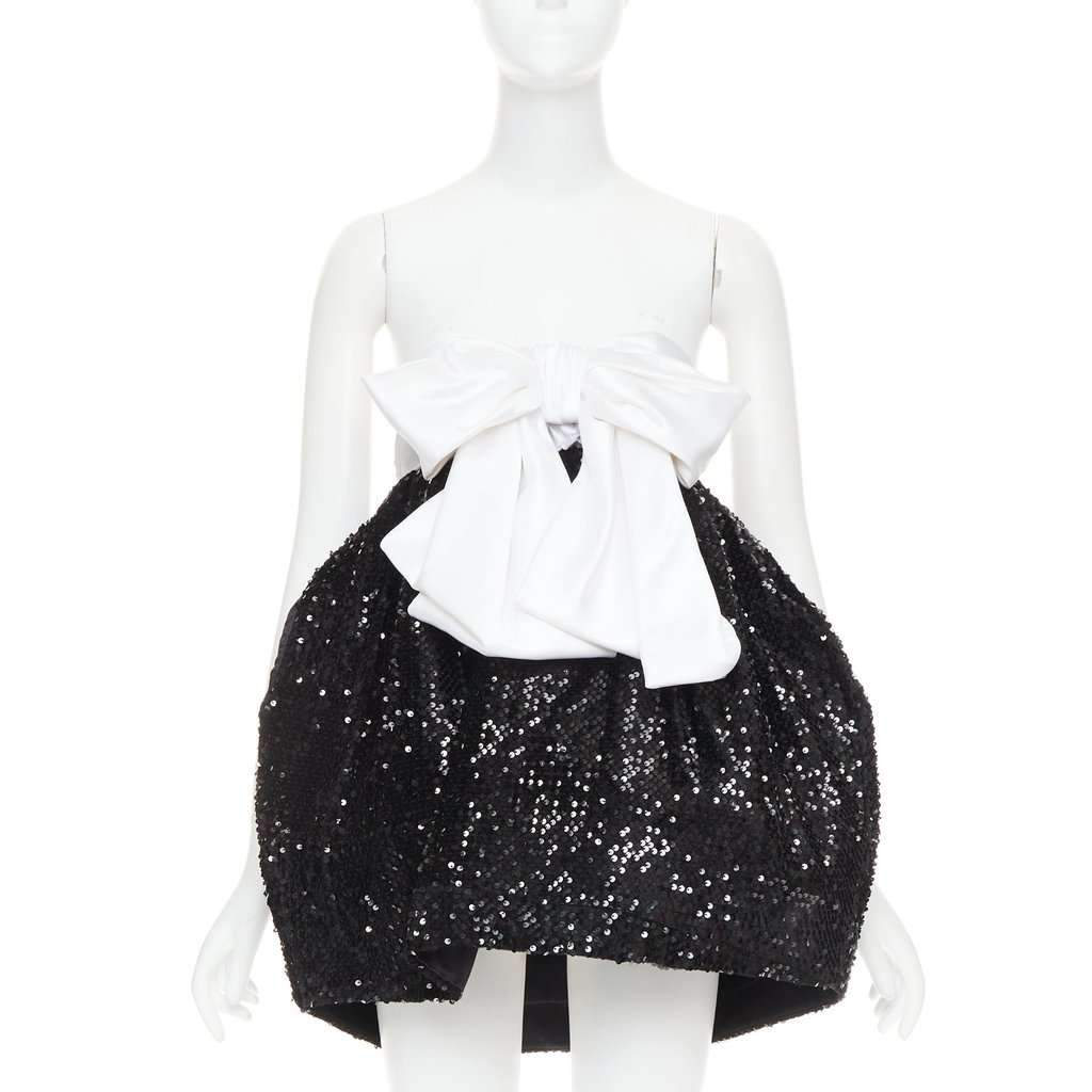 Alexandre Vauthier Black Silk Dress Black Silk Good condition - Front View