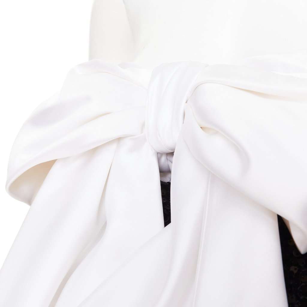 Alexandre Vauthier Black Silk Dress Black Silk Good condition - Back View