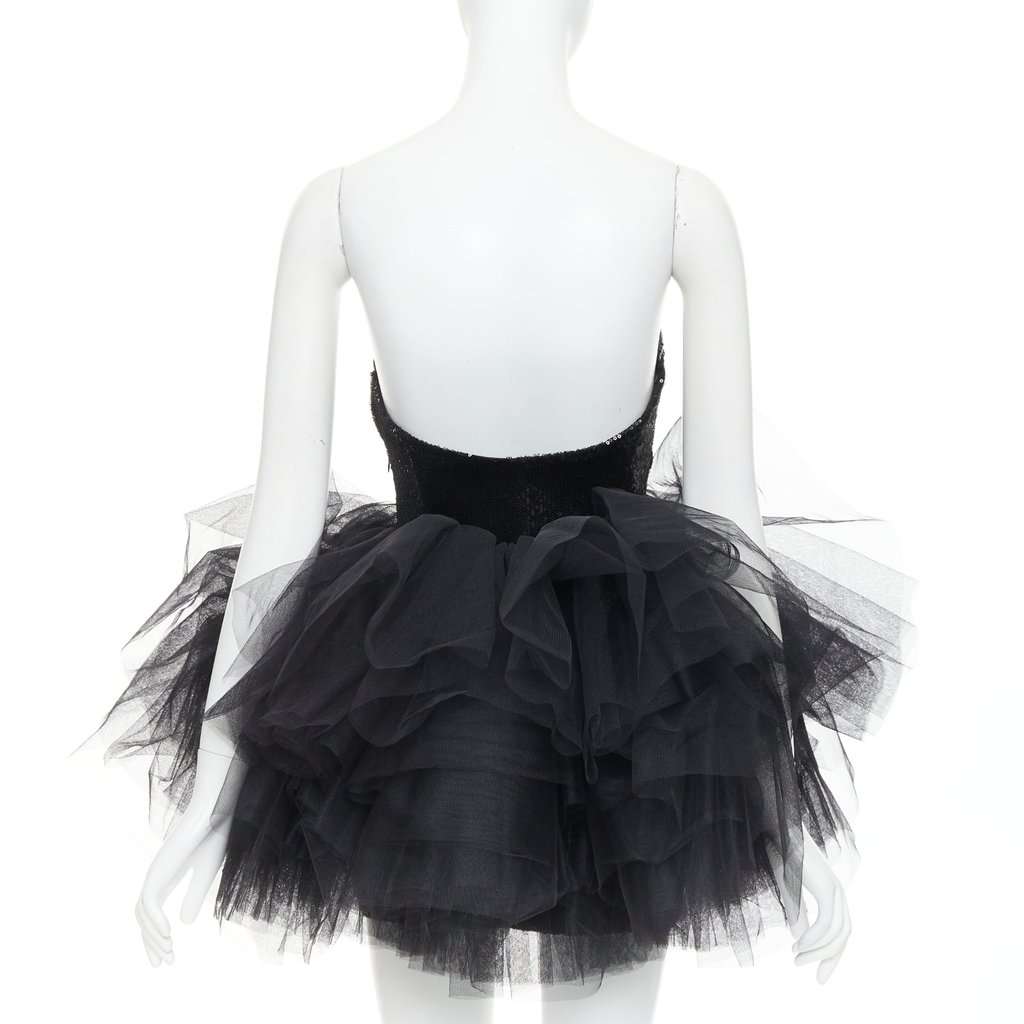 Alexandre Vauthier Black Polyamide Dress Black Polyamide Very good condition - Box View