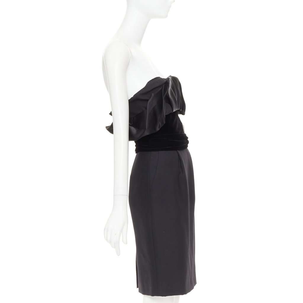 Alexandre Vauthier Black Dress Black Good condition - Model View