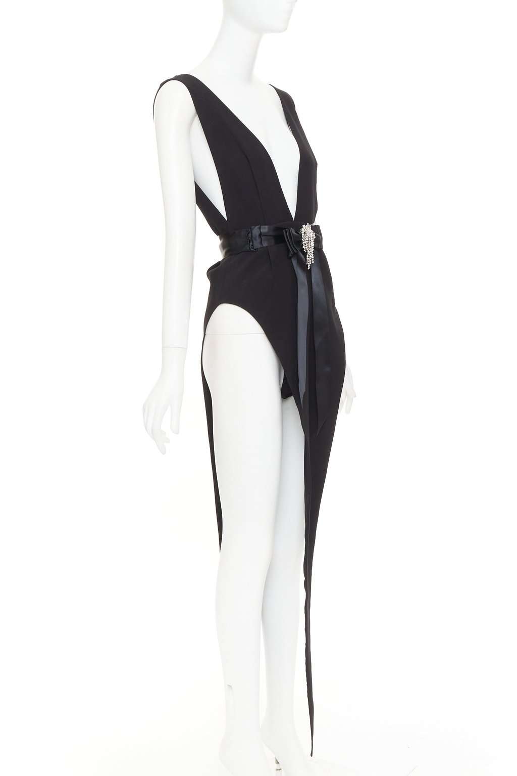 Alexandre Vauthier Black Dress Black Very good condition - Front View