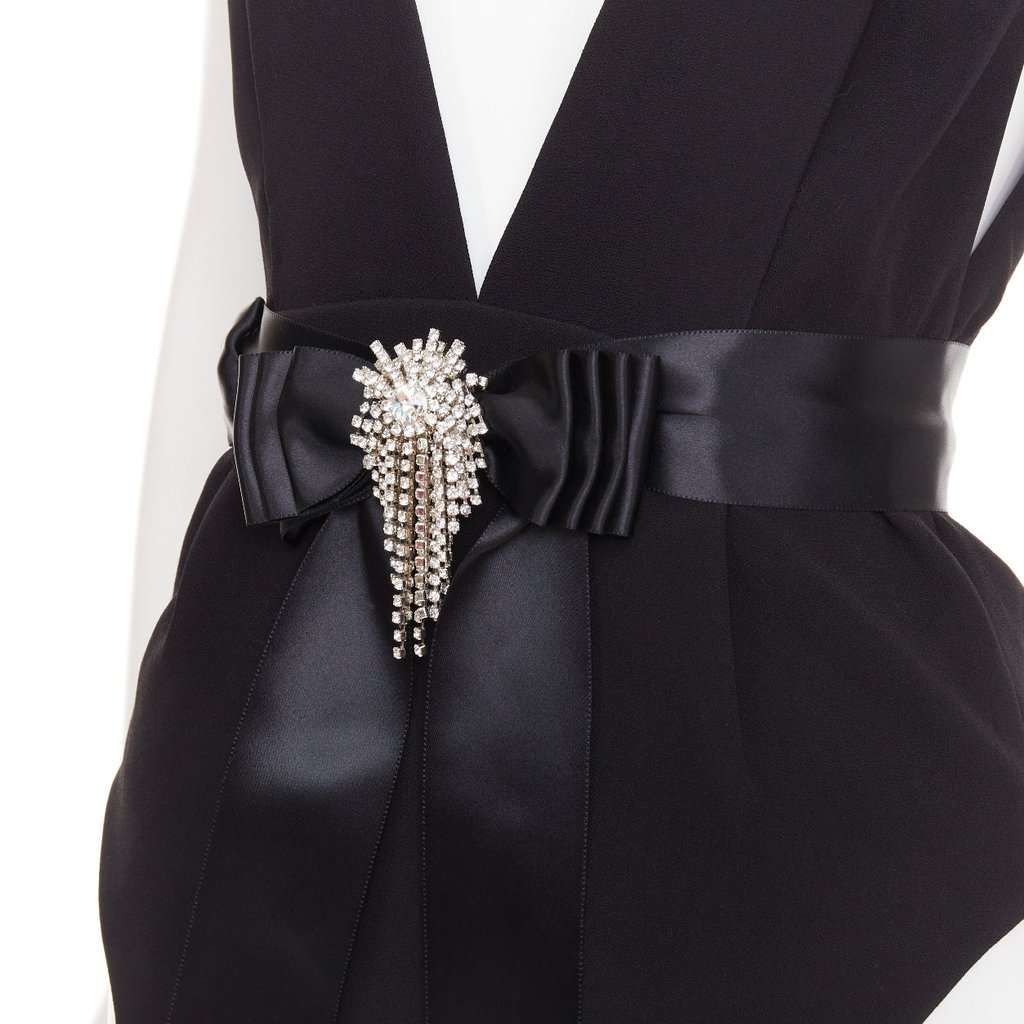 Alexandre Vauthier Black Dress Black Very good condition - Back View