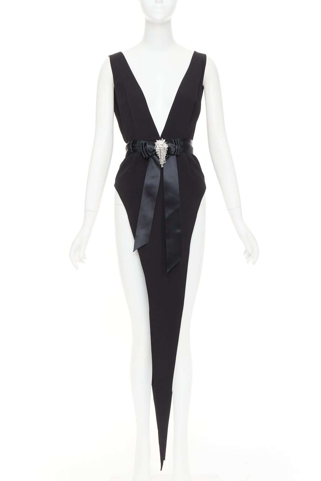 Alexandre Vauthier Black Dress Black Very good condition - Inside View