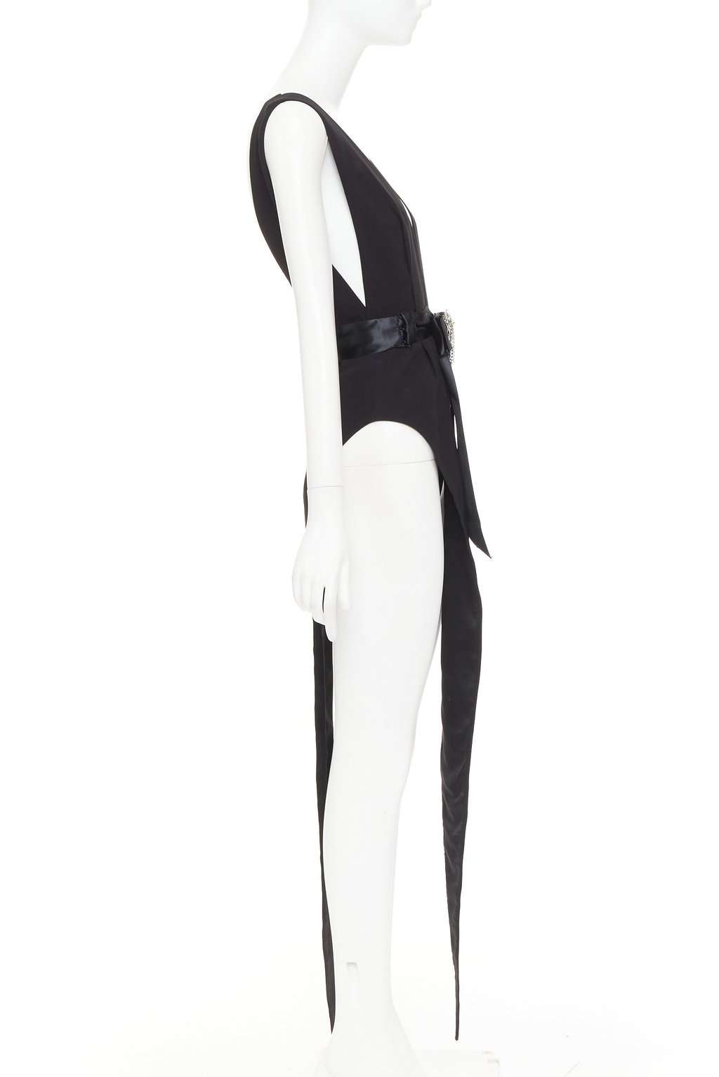 Alexandre Vauthier Black Dress Black Very good condition - Model View