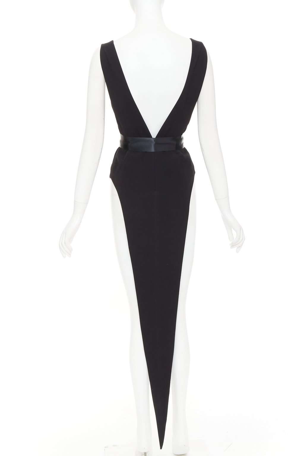 Alexandre Vauthier Black Dress Black Very good condition - Box View