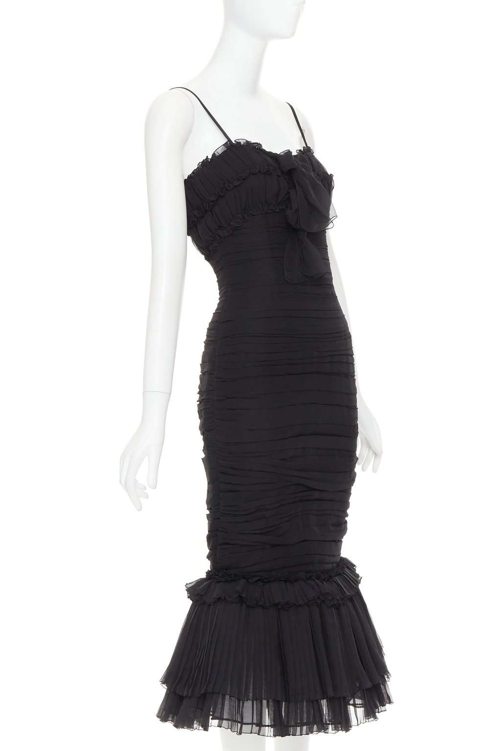 Alexandre Vauthier Black Silk Dress Black Silk Very good condition - Inside View