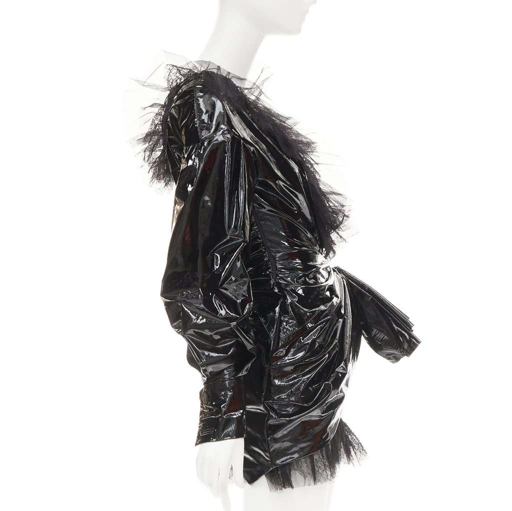 Alexandre Vauthier Black Dress Black Fair condition - Model View