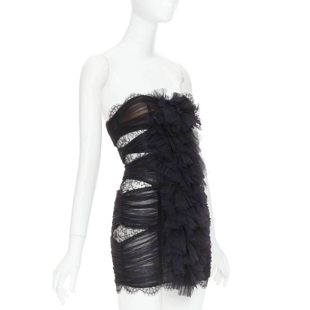 Alexandre Vauthier Black Dress Black Very good condition - Inside View
