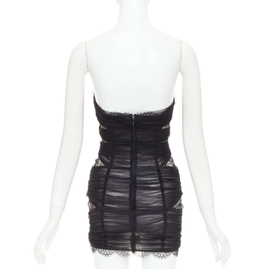 Alexandre Vauthier Black Dress Black Very good condition - Box View