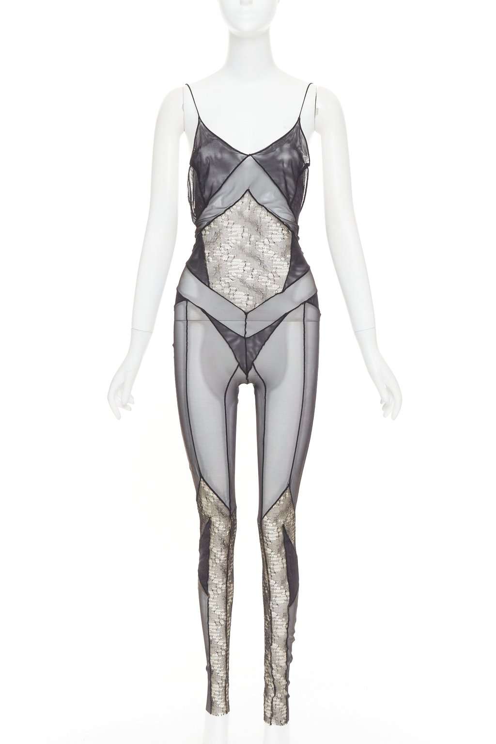 Alexandre Vauthier Black Jumpsuit Black Very good condition - Front View