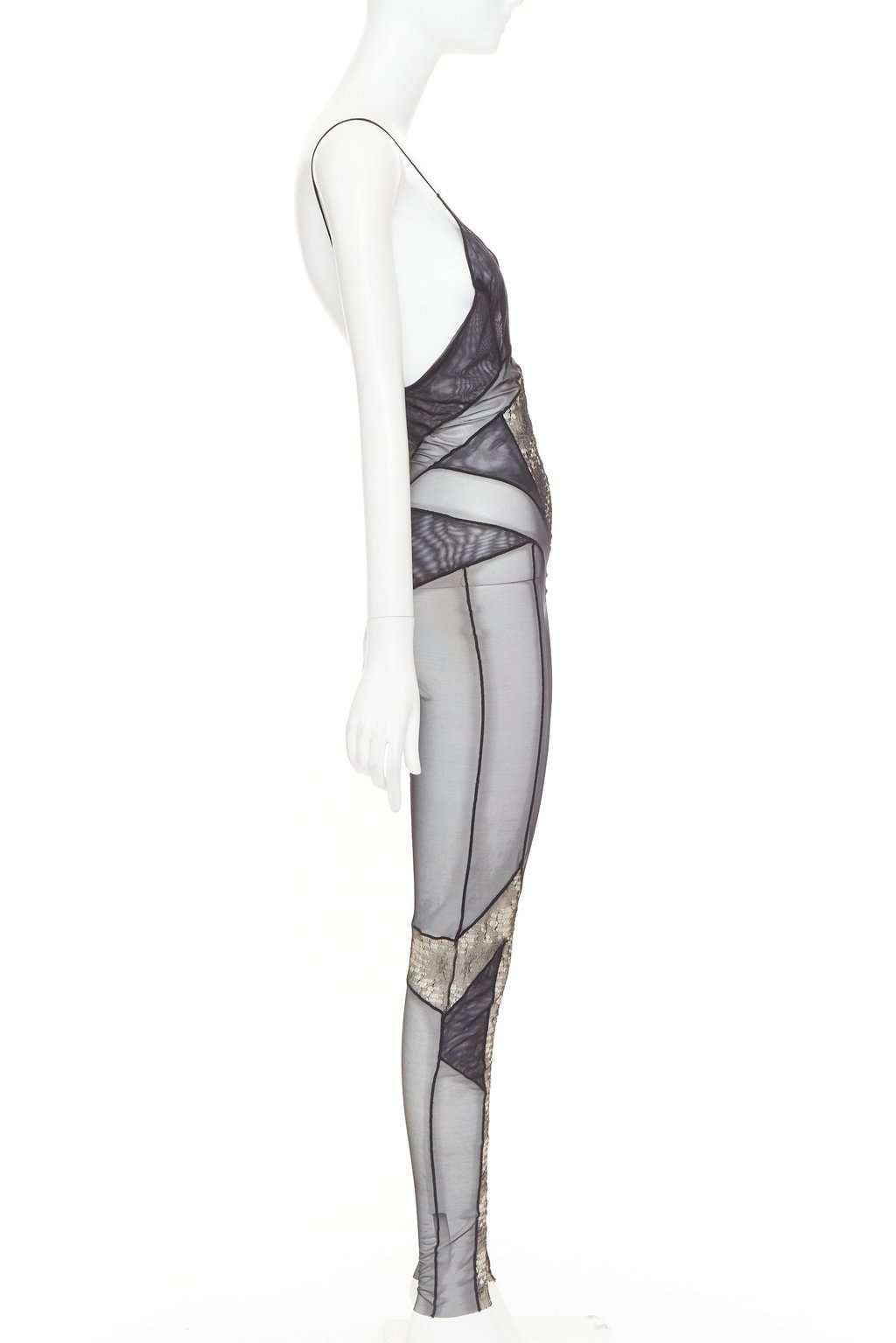 Alexandre Vauthier Black Jumpsuit Black Very good condition - Model View