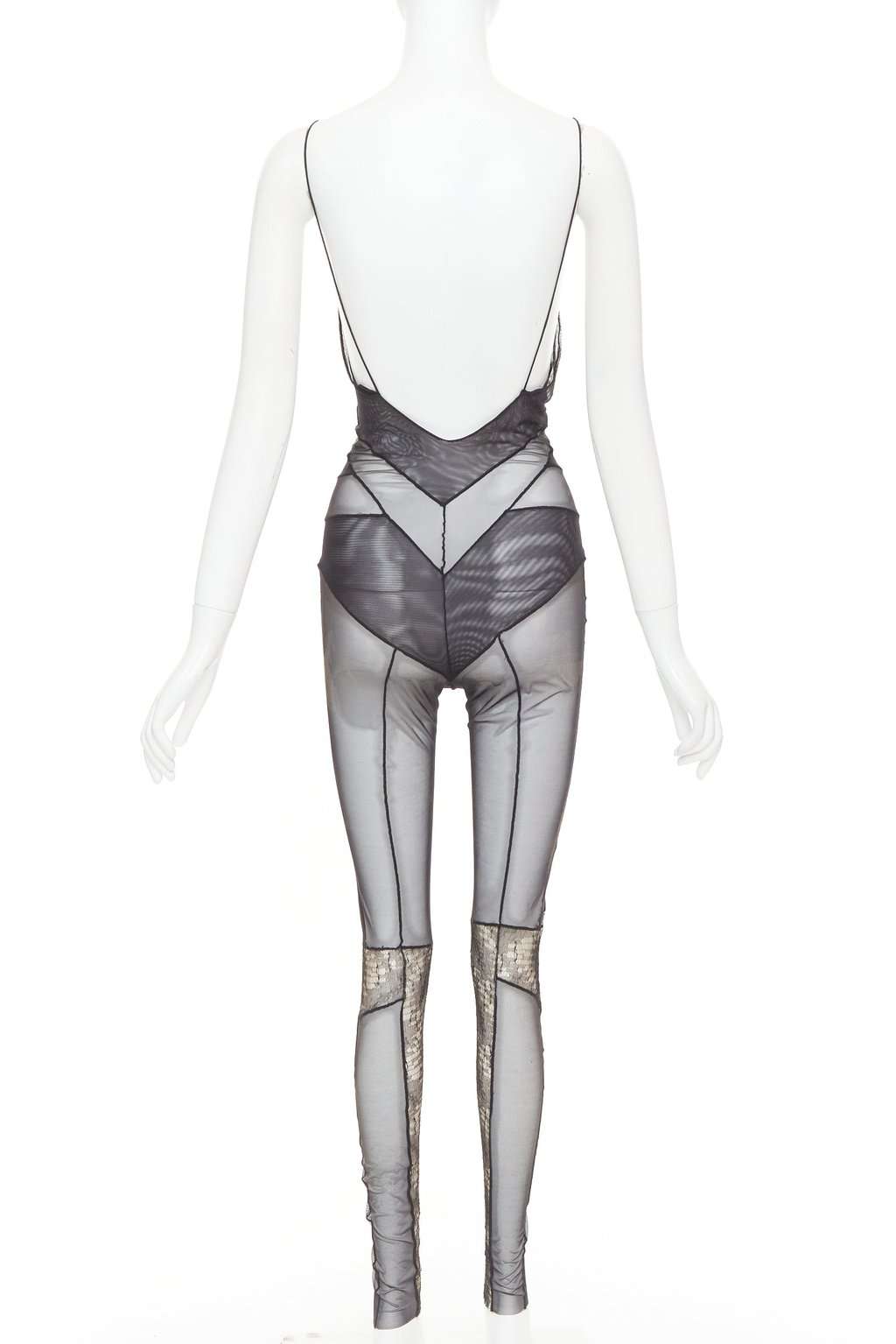 Alexandre Vauthier Black Jumpsuit Black Very good condition - Box View