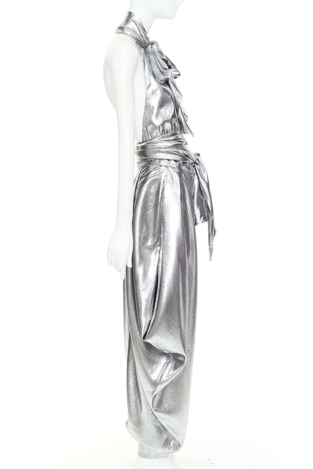 Alexandre Vauthier Silver Jumpsuit Silver Good condition - Inside View