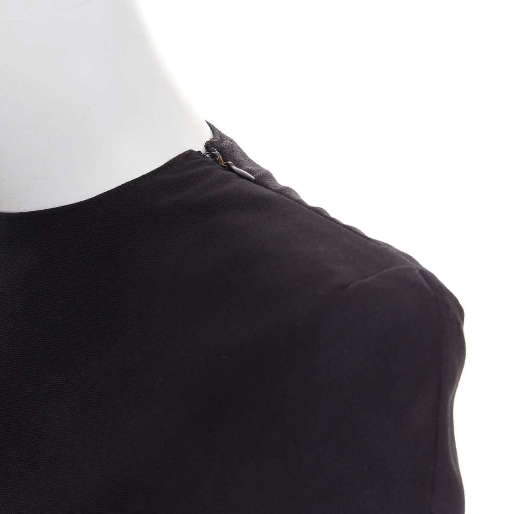 Alexandre Vauthier Black Viscose Top Black Viscose Very good condition - Back View