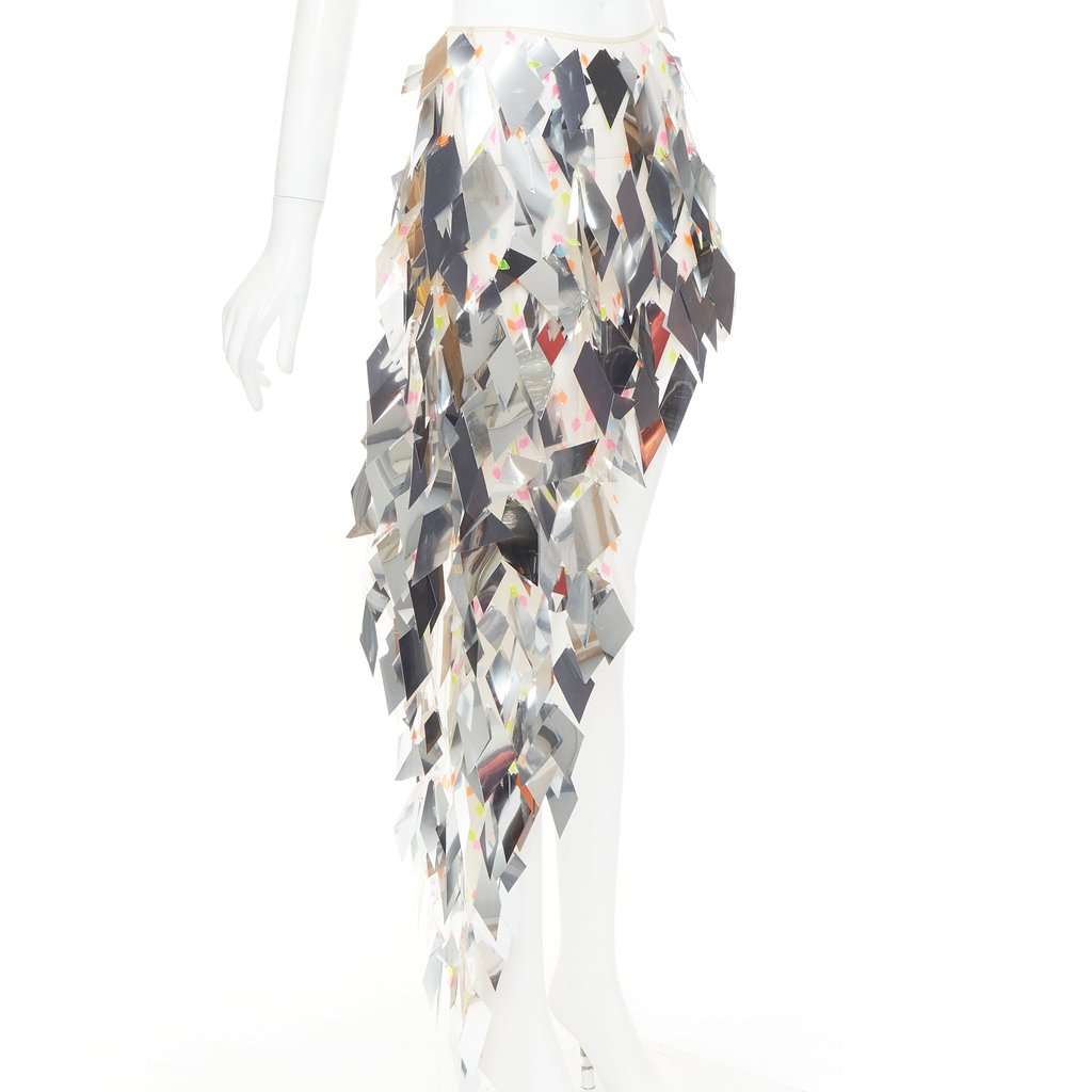 Alexandre Vauthier Silver Skirt Silver Good condition - Inside View