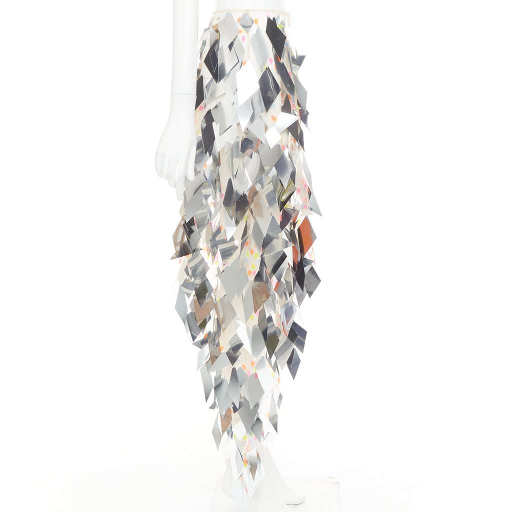 Alexandre Vauthier Silver Skirt Silver Good condition - Model View