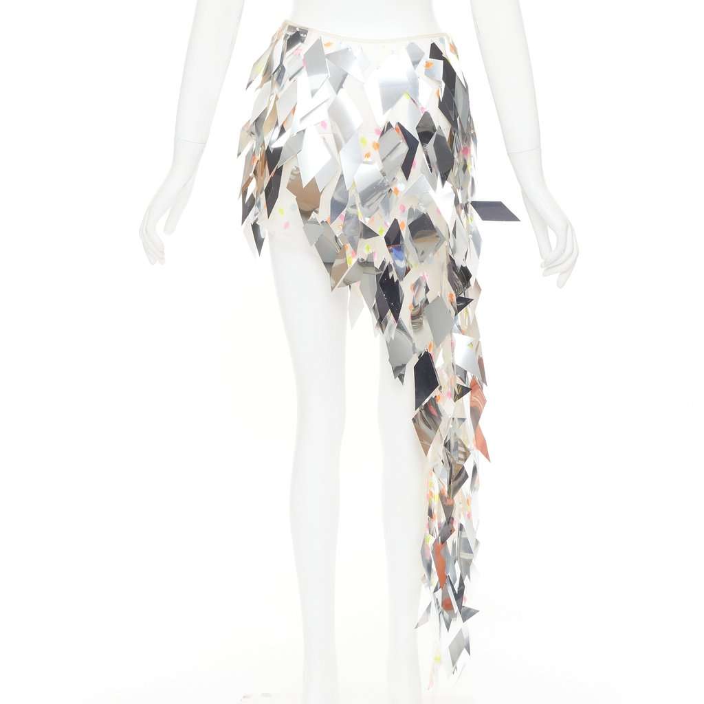 Alexandre Vauthier Silver Skirt Silver Good condition - Box View