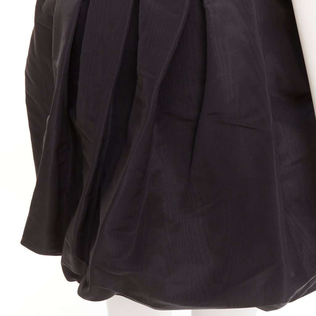 Alexandre Vauthier Black Silk Skirt Black Silk Very good condition - Back View