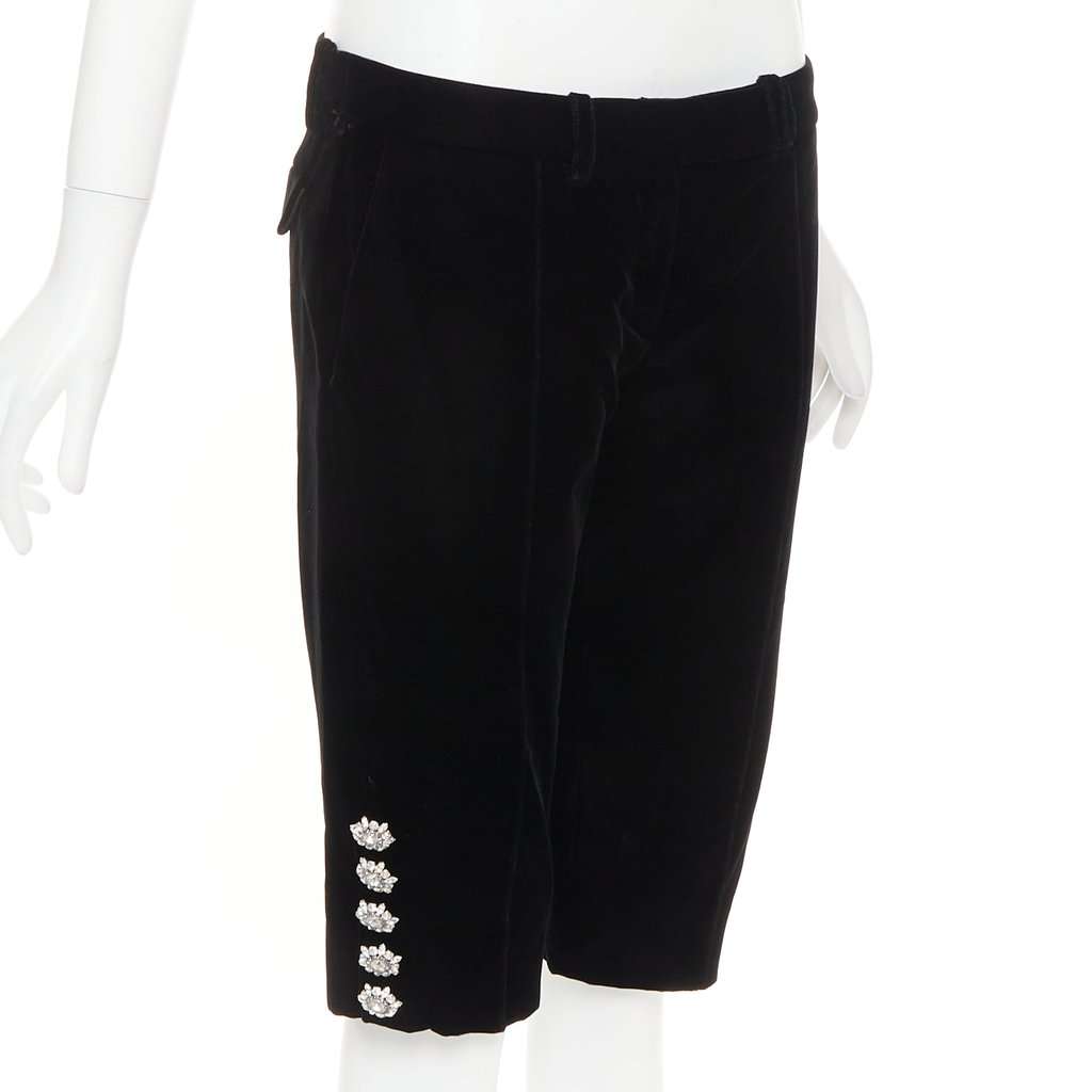 Alexandre Vauthier Black Shorts Black Very good condition - Front View