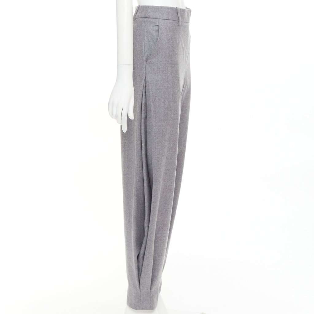 Alexandre Vauthier Grey Wool Trouser Grey Wool Very good condition - Model View