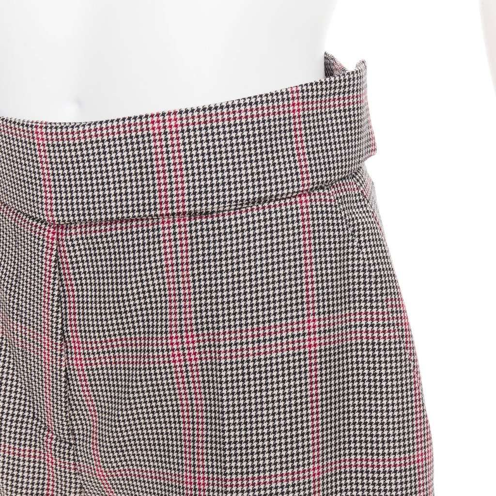 Alexandre Vauthier Grey Wool Shorts Grey Wool Very good condition - Back View
