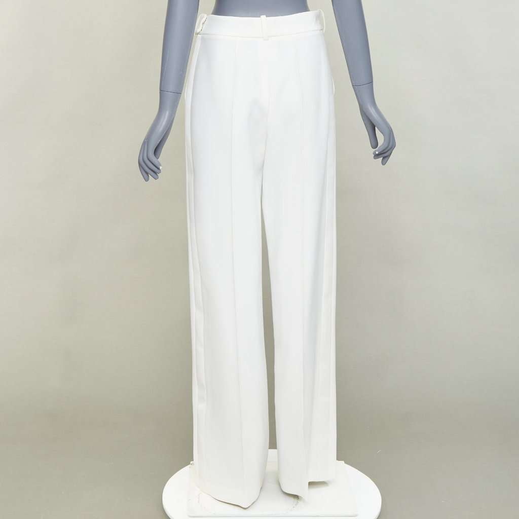 Alexandre Vauthier White Trouser White Fair condition - Box View