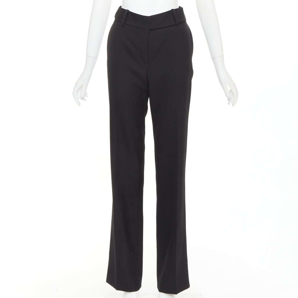 Alexandre Vauthier Black Trouser Black Very good condition - Front View