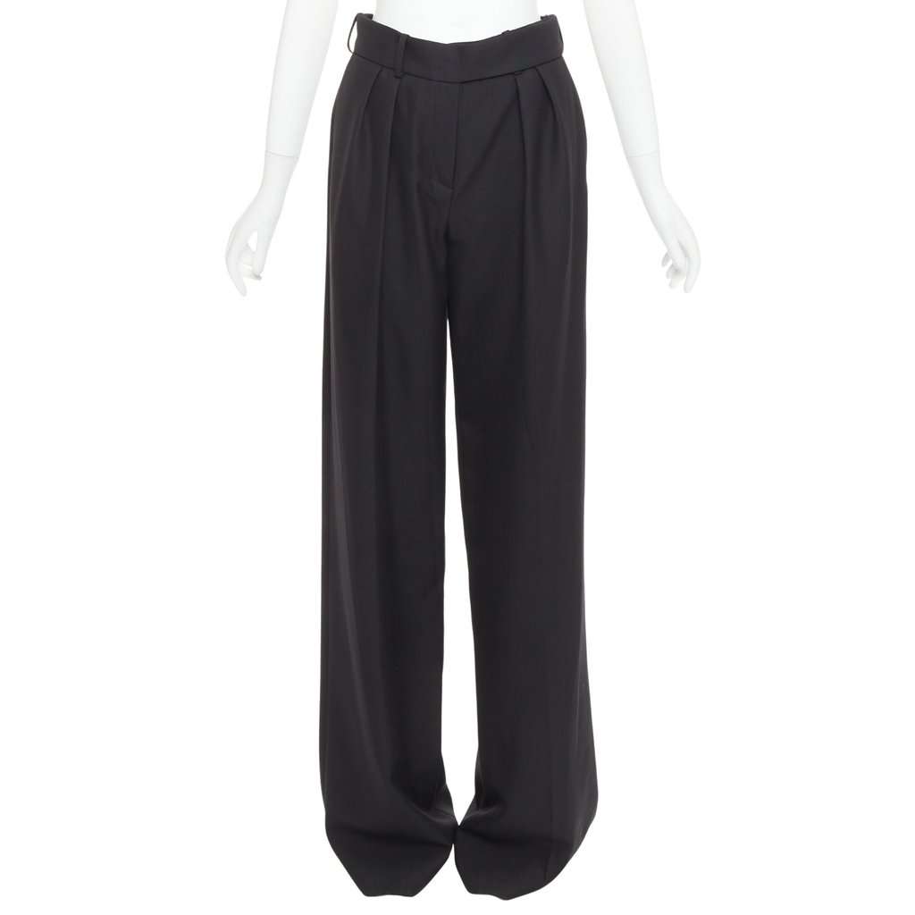 Alexandre Vauthier Black Trouser Black Very good condition - Front View