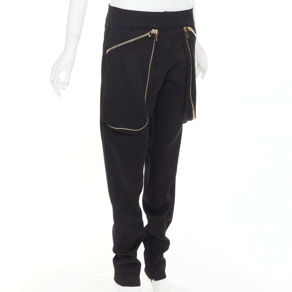 Alexandre Vauthier Black Cotton Trouser Black Cotton Very good condition - Inside View