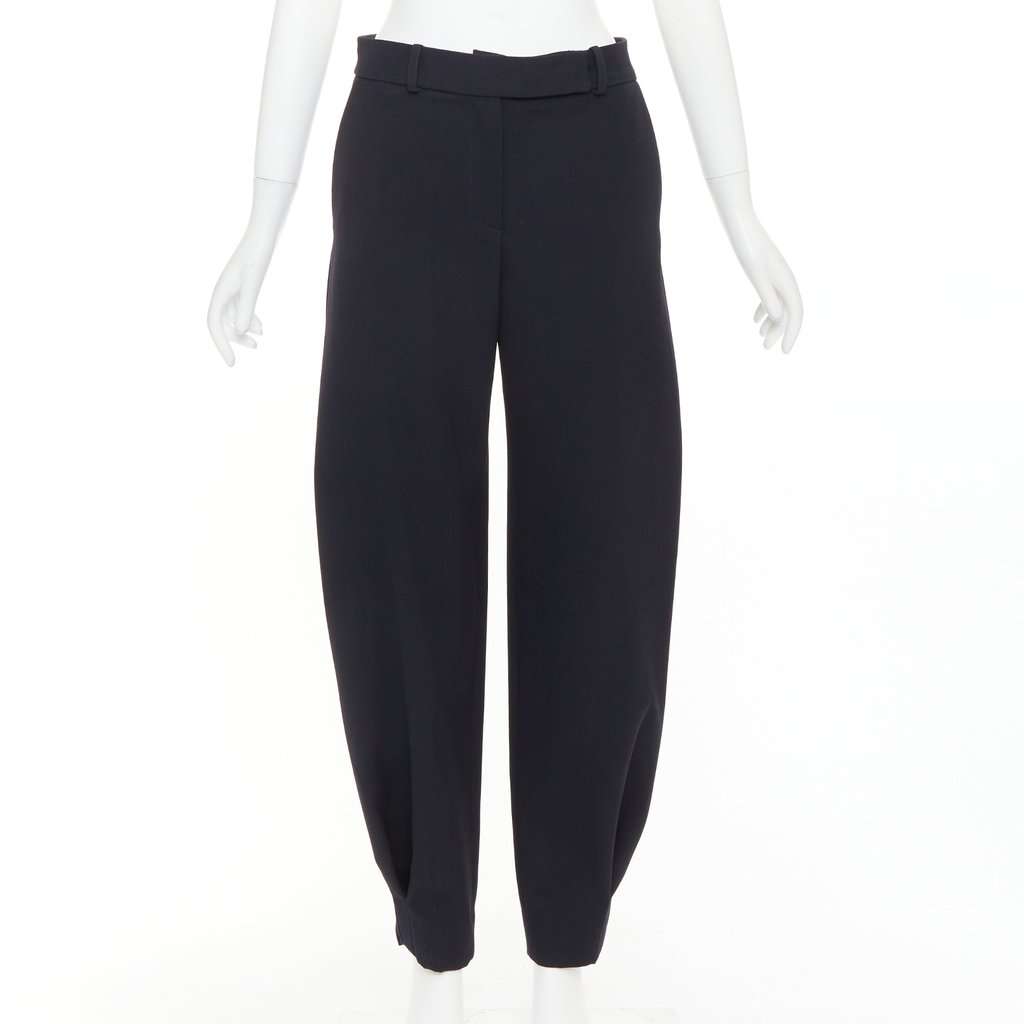 Alexandre Vauthier Black Wool Trouser Black Wool Very good condition - Front View
