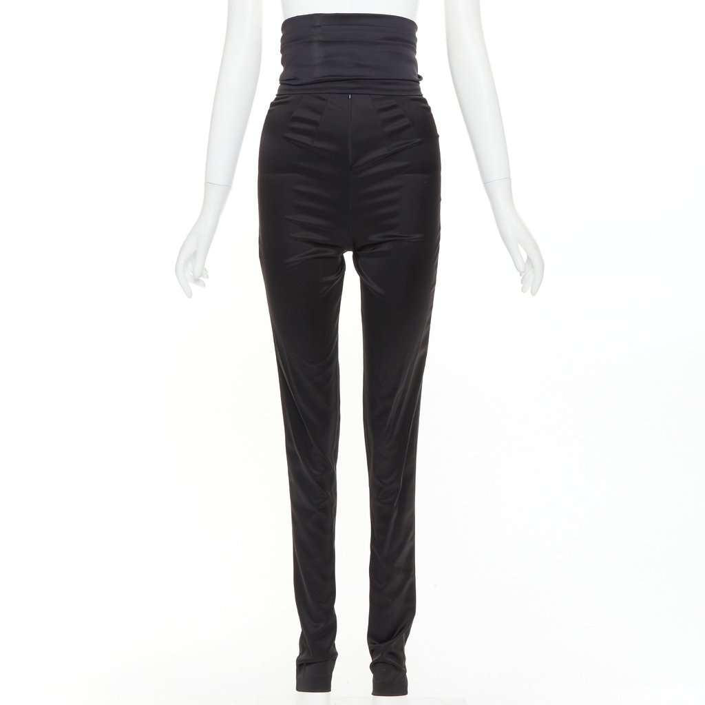 Alexandre Vauthier Black Trouser Black Good condition - Front View