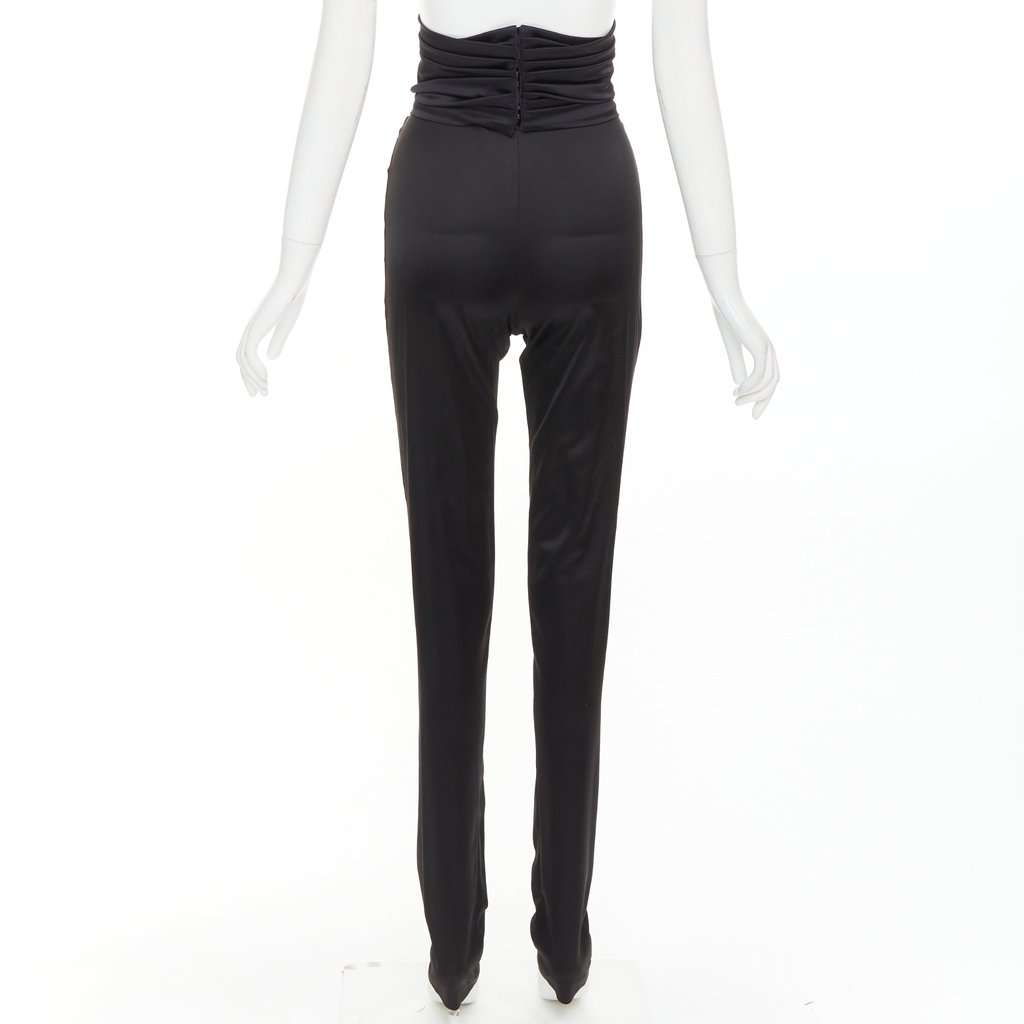 Alexandre Vauthier Black Trouser Black Good condition - Box View