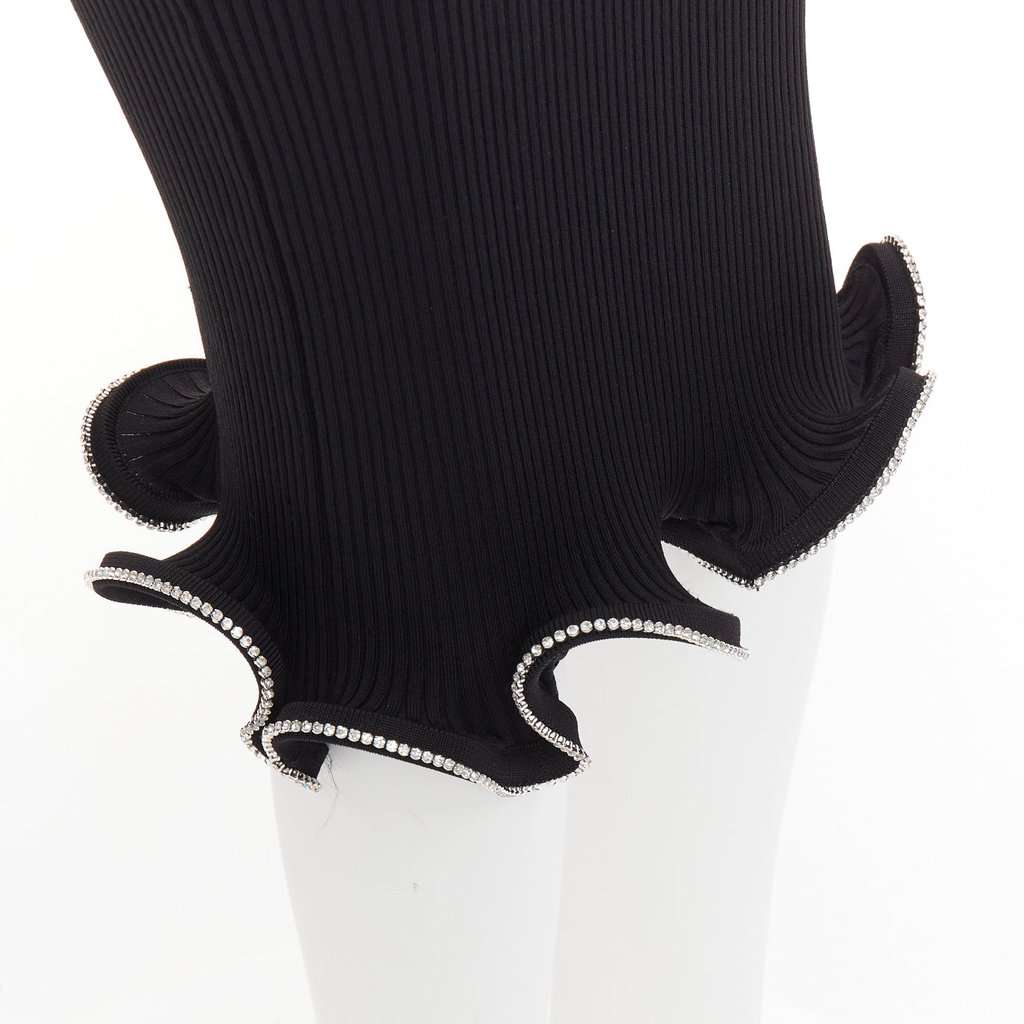 Alexandre Vauthier Black Polyester Skirt Black Polyester Very good condition - Back View