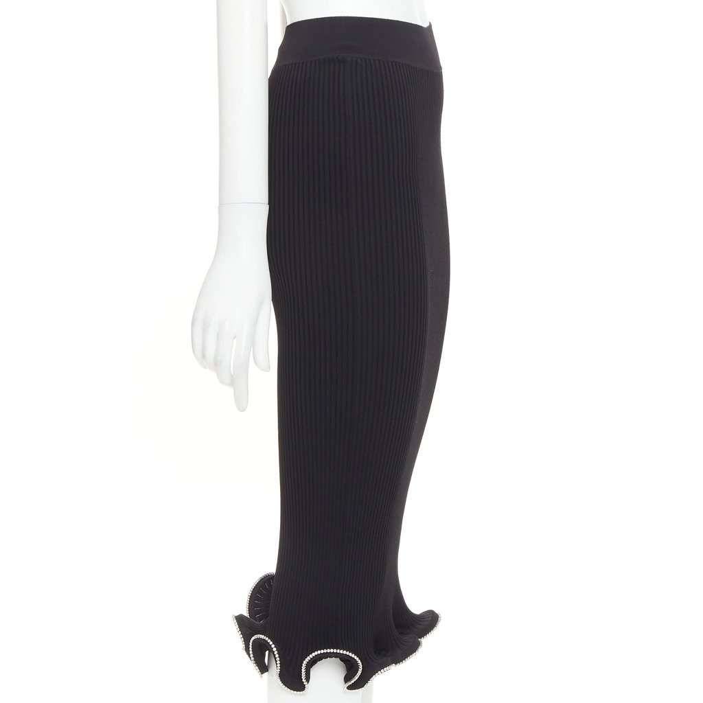 Alexandre Vauthier Black Polyester Skirt Black Polyester Very good condition - Model View