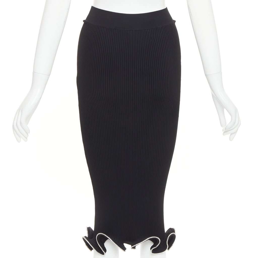 Alexandre Vauthier Black Polyester Skirt Black Polyester Very good condition - Box View
