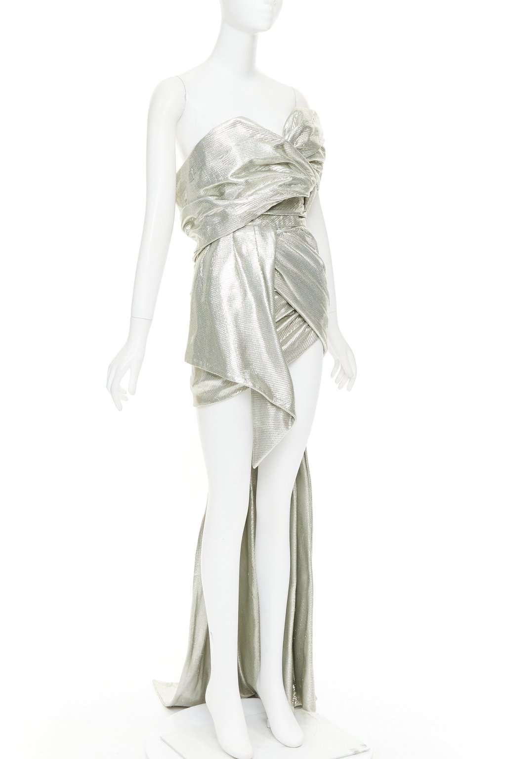 Alexandre Vauthier Green Dress Green Good condition - Inside View