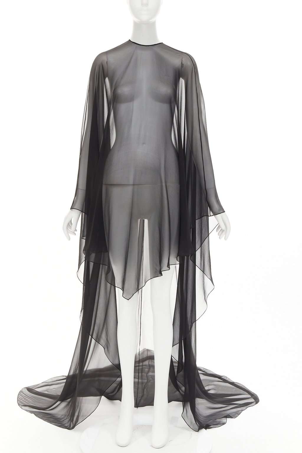 Alexandre Vauthier Black Silk Jacket Black Silk Very good condition - Front View