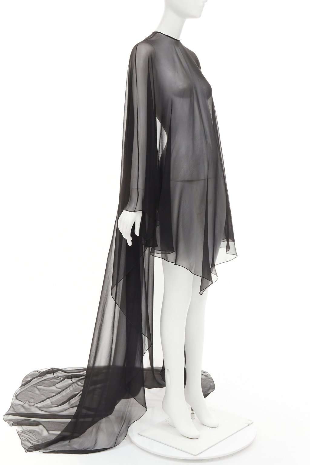 Alexandre Vauthier Black Silk Jacket Black Silk Very good condition - Back View