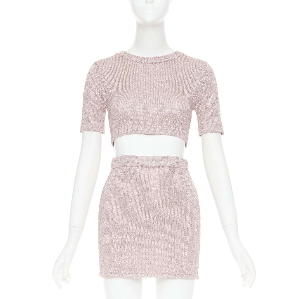 Alexandre Vauthier Pink Dress Pink Fair condition - Front View