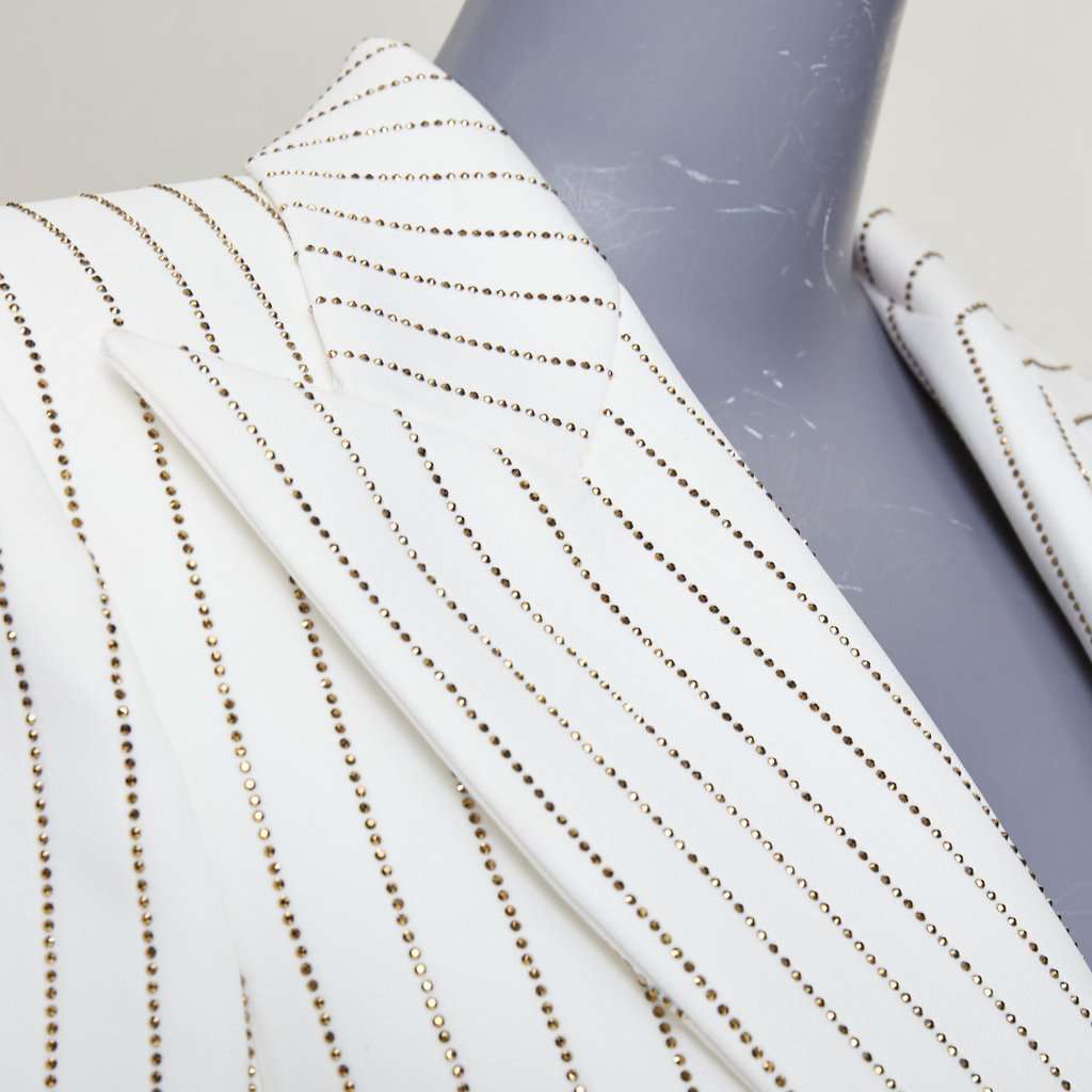 Alexandre Vauthier White Polyester Jacket White Polyester Very good condition - Back View