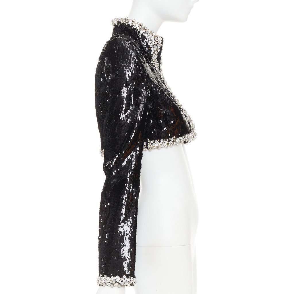 Alexandre Vauthier Black Polyester Jacket Black Polyester Very good condition - Box View