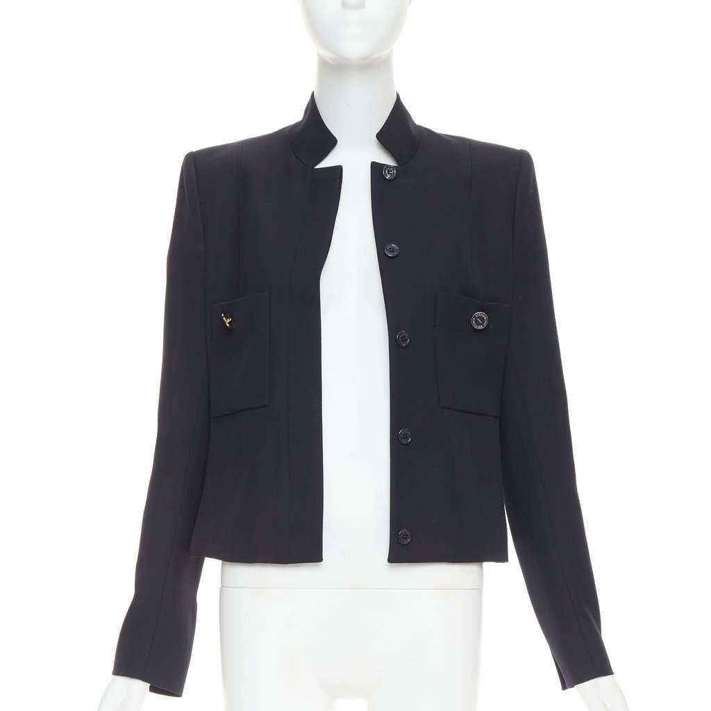 Alexandre Vauthier Navy Wool Jacket Navy Wool Very good condition - Inside View