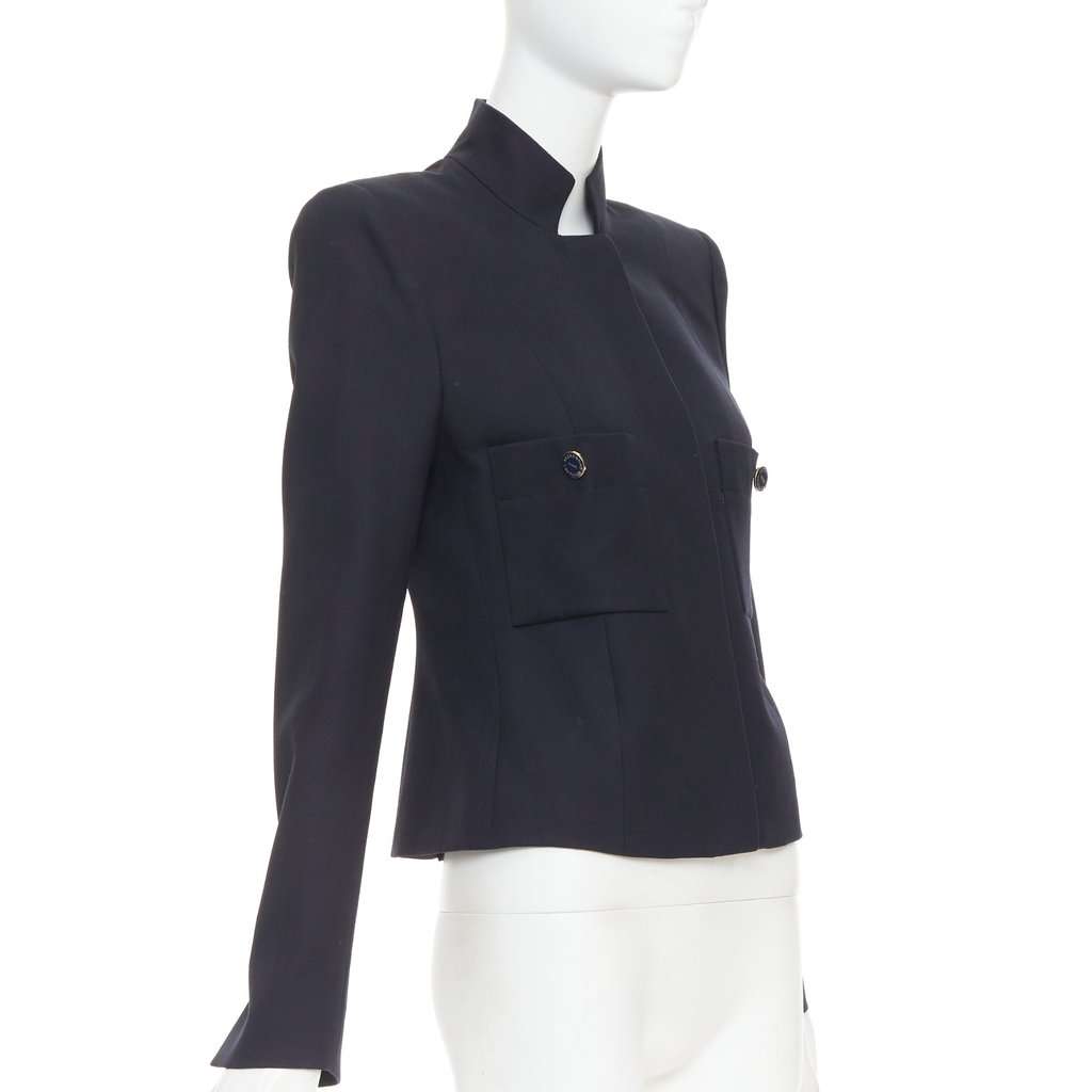 Alexandre Vauthier Navy Wool Jacket Navy Wool Very good condition - Model View
